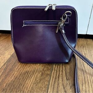 Vera Pelle Italian Leather Crossbody